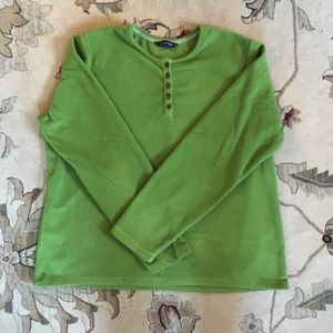 Lands End light fleece